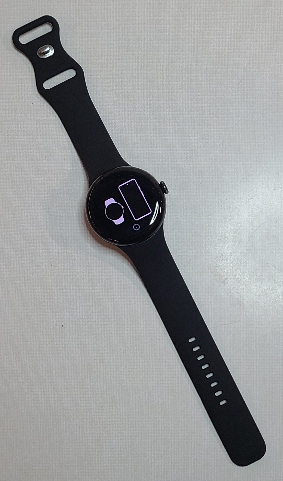 Google Pixel Watch 3 – GRY0E 45mm 4G LTE Cellular – Black – MODERATE Condition