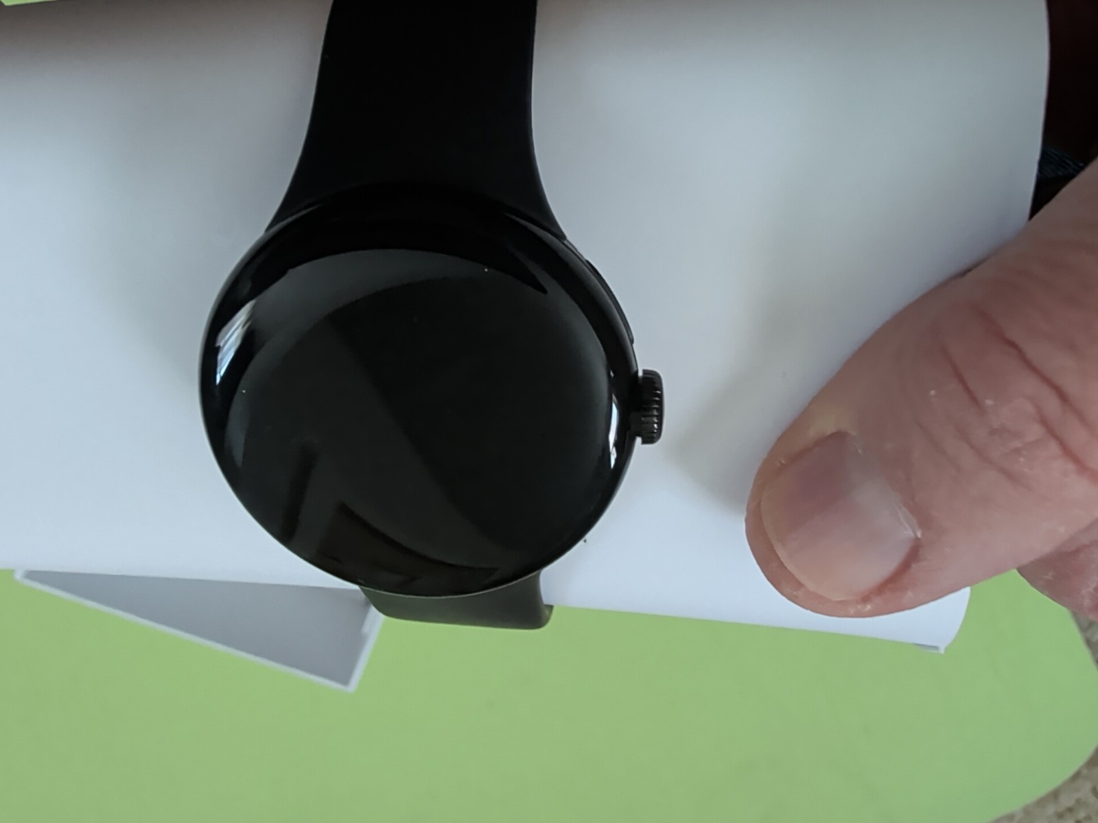 Google Pixel Watch 41mm Matte Black Stainless Steel