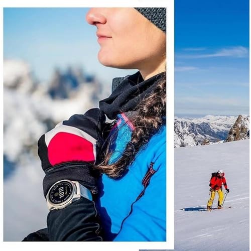 1 Pack Soft Silicone Strap Compatible with Garmin Instinct 2 Watch 22mm Replacem