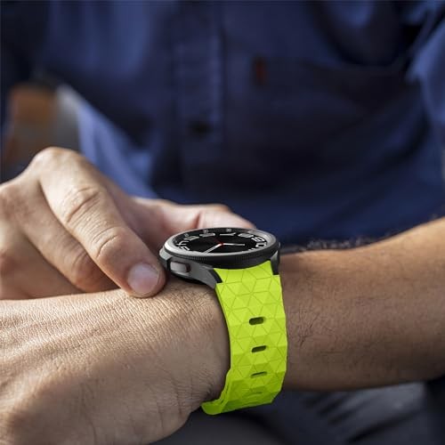 Rugged Silicone Strap/Band Compatible with Samsung Galaxy Watch 7 44mm Sport