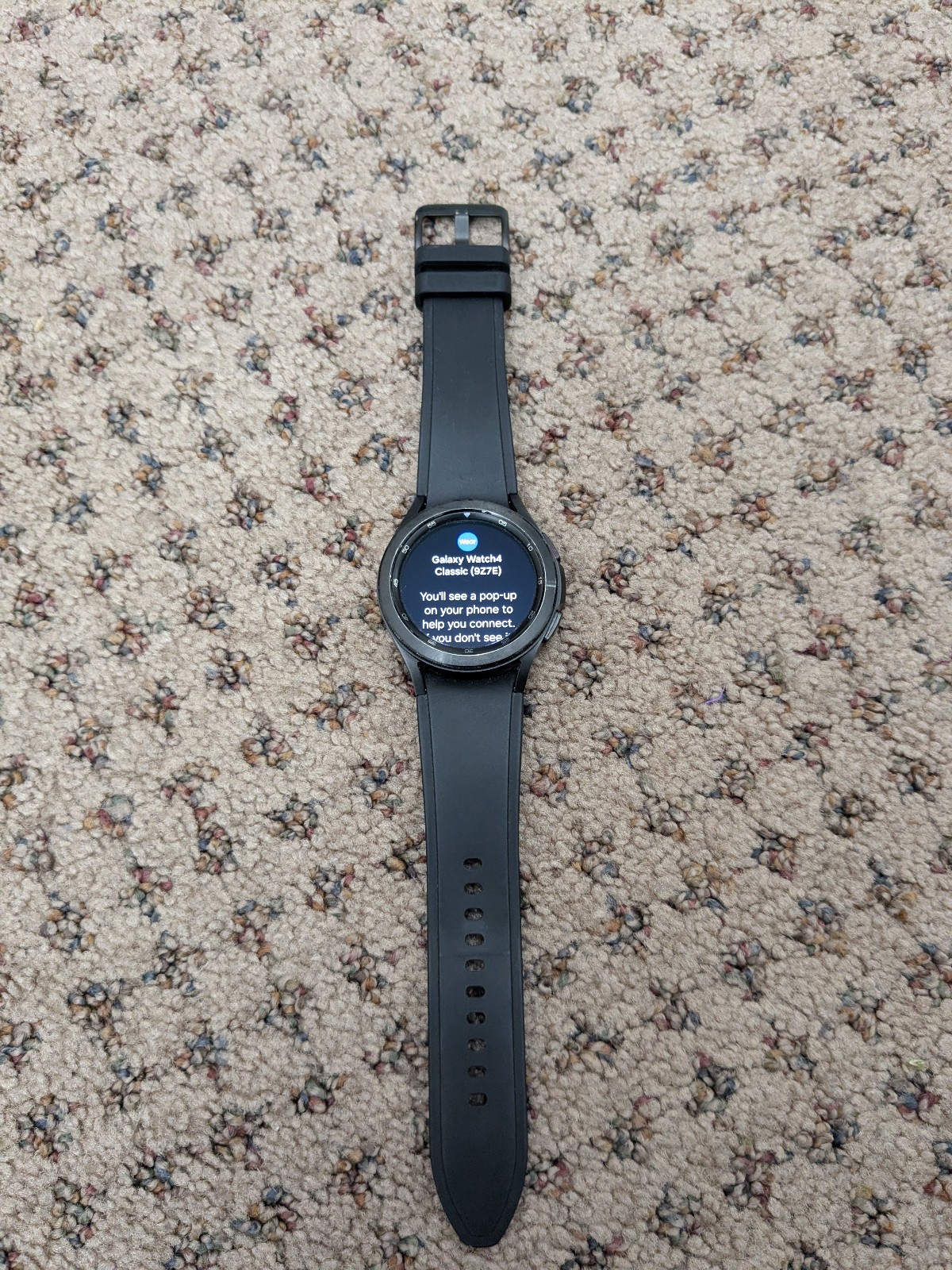 Samsung Galaxy Watch4 Classic 42mm SM-R880 Black Smartwatch Tested Working