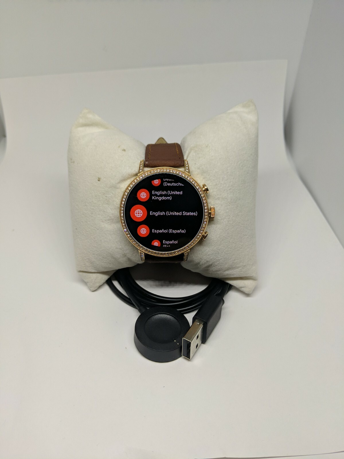 Fossil Gen 4 Authentic Digital Dial Smart Watch Custom Band FTW6011 BK294