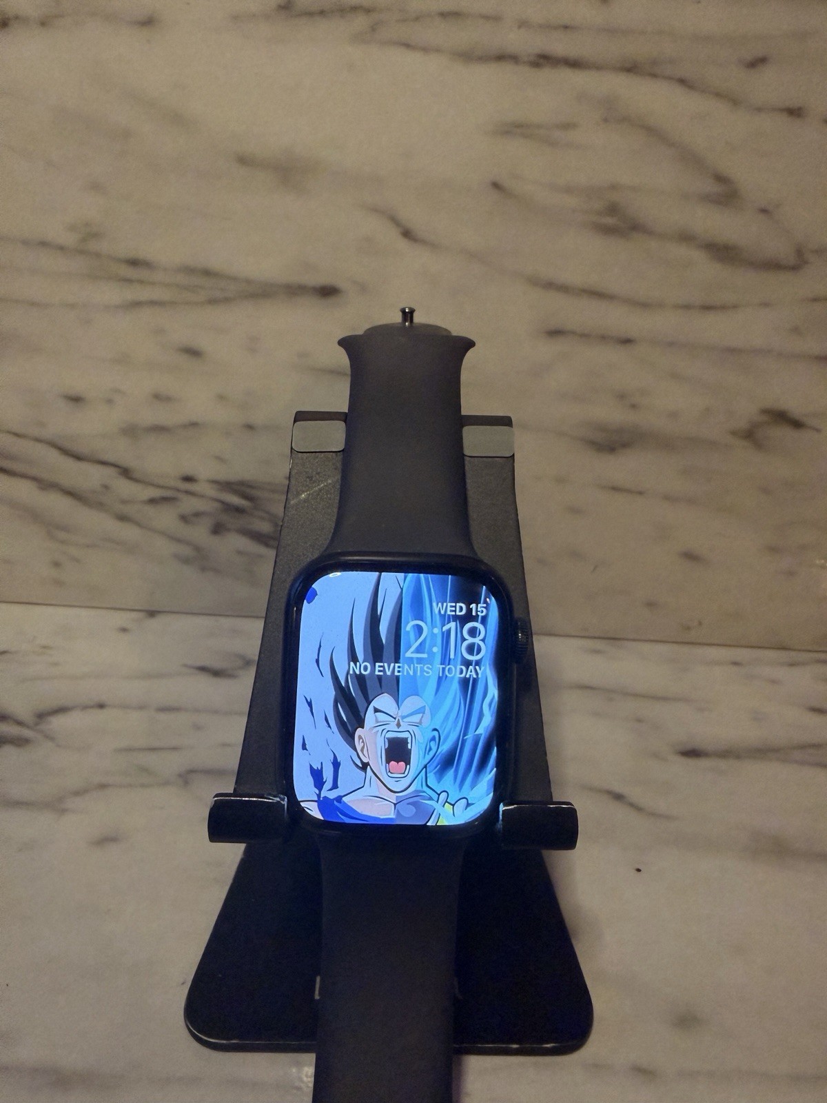 Apple Watch Series 7 45mm Aluminum Case Black GPS + LTE Cellular – Sport Band