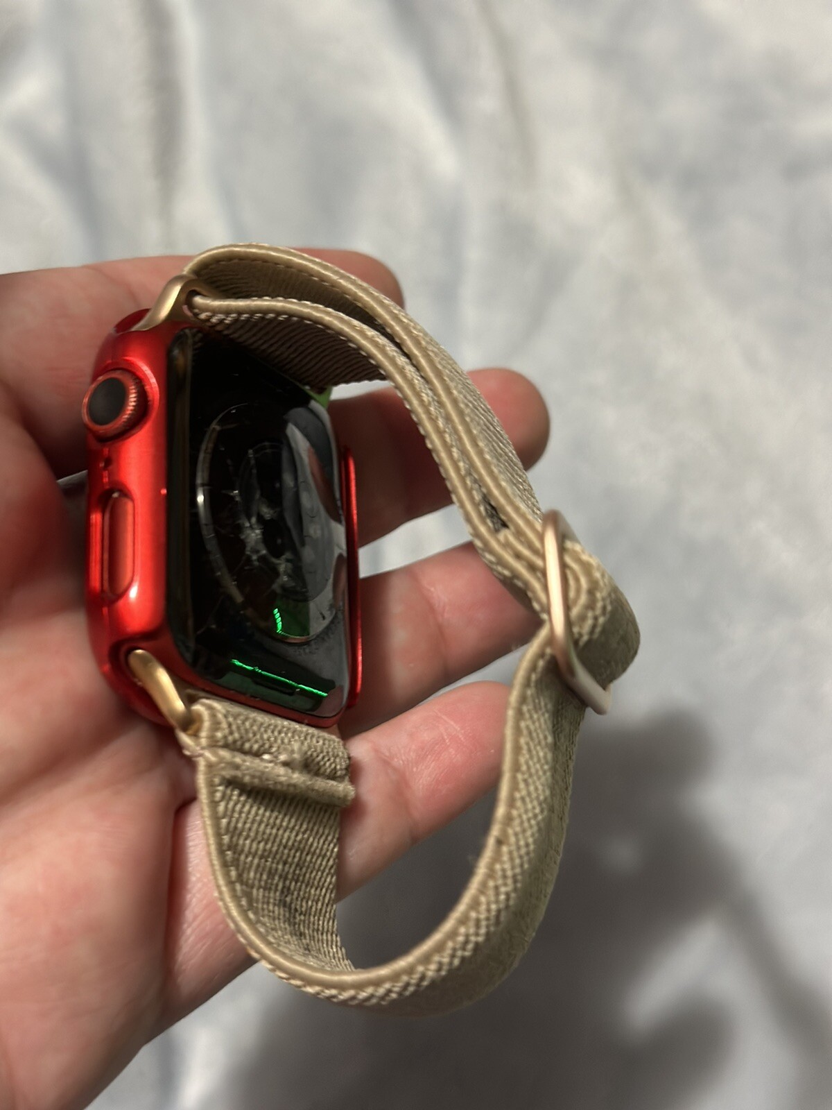 Apple Watch Series 6 44mm Aluminum Case with Sport Band – PRODUCT(RED) (GPS +…