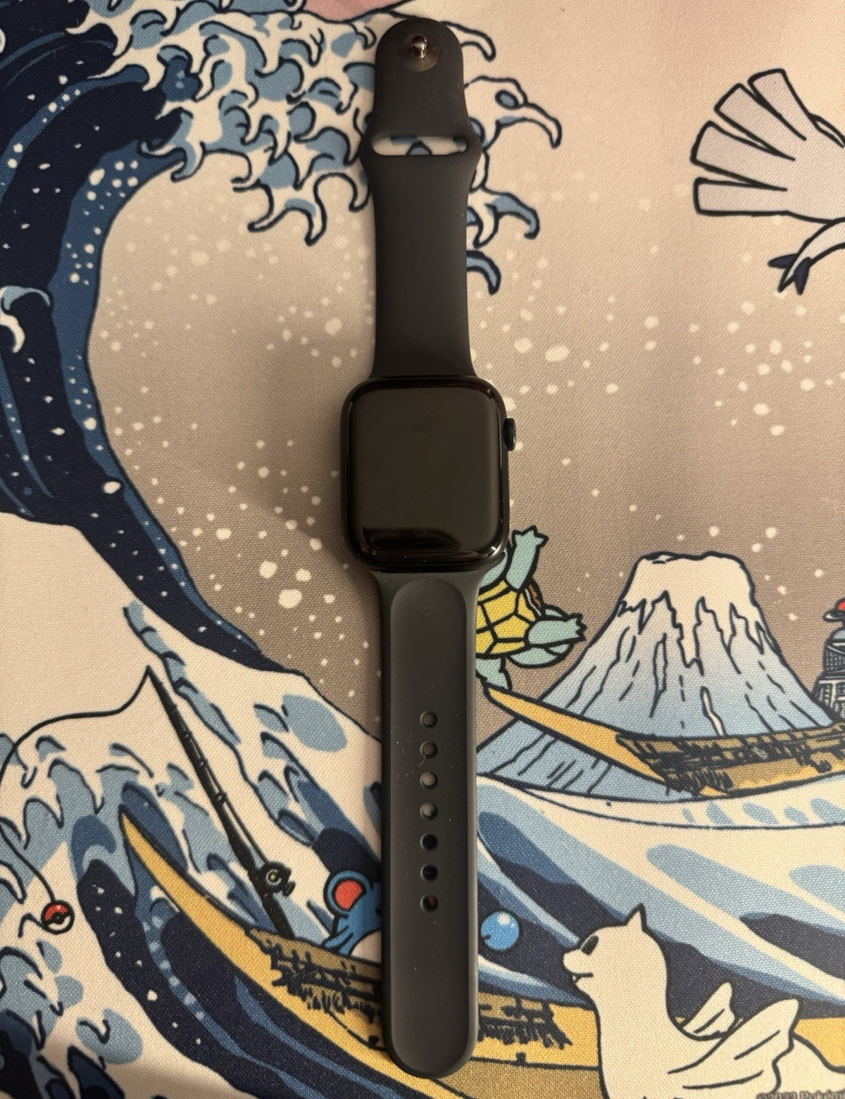 Apple Watch Series 9 GPS 45mm Midnight Aluminum Case, Midnight Sport Band S/M