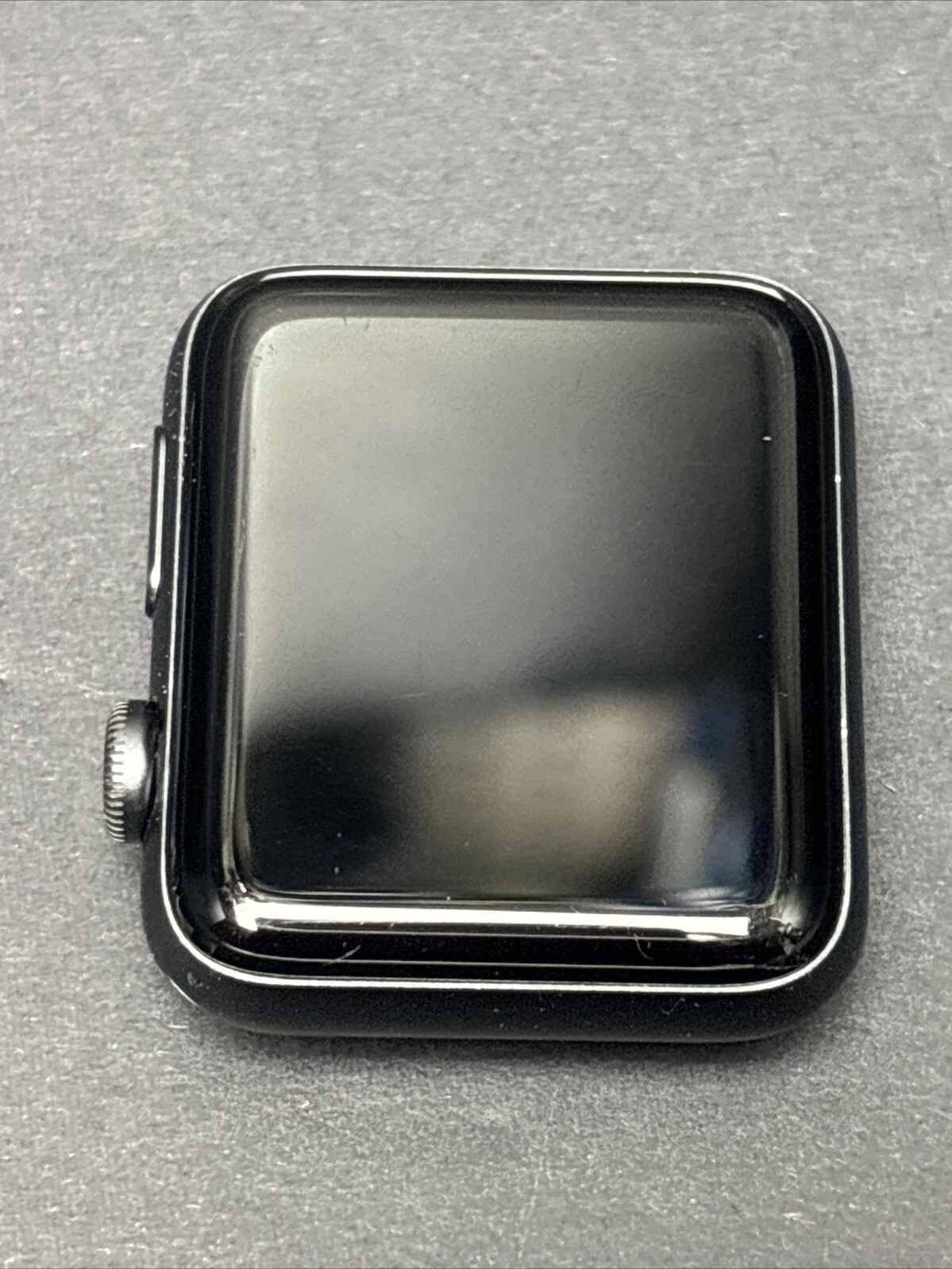 PARTS ONLY Apple Watch Series 3 42mm Space Gray A1859 Aluminum Case No Band