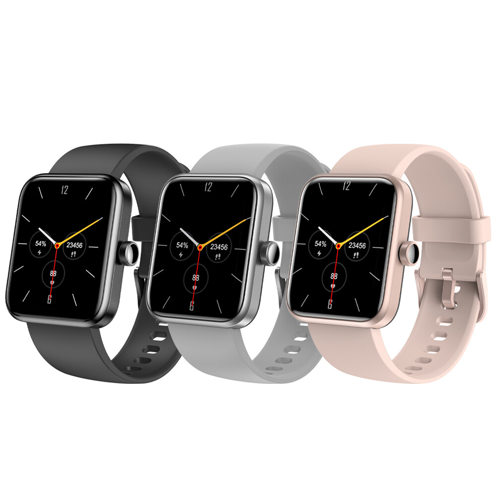 TOZO S2 Mini Smart Watch Alexa Fitness Tracker Touch Screen 5ATM Waterproof