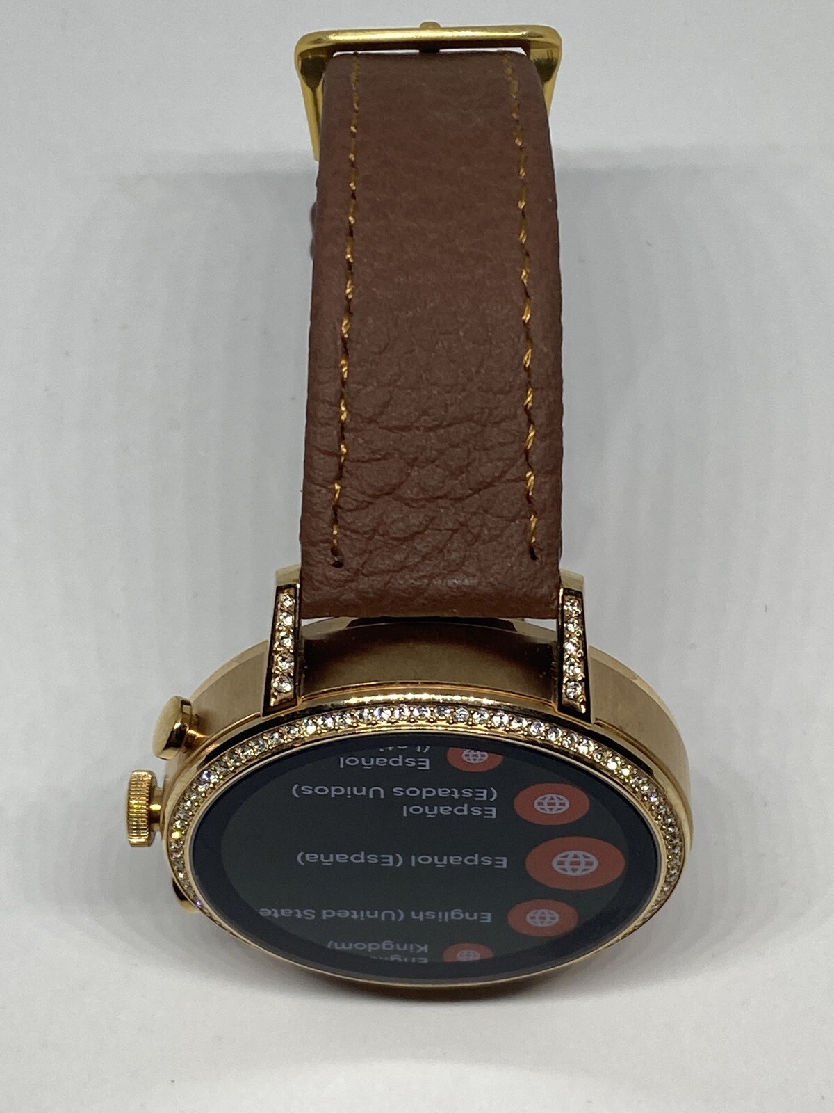 Fossil Gen 4 Authentic Digital Dial Smart Watch Custom Band FTW6011 AB479