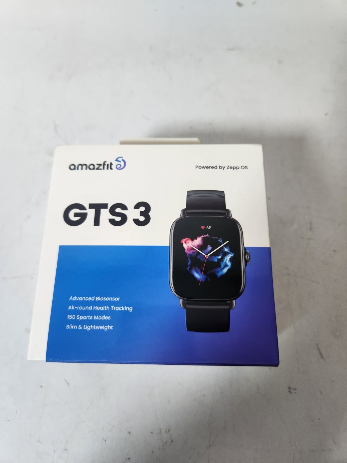 Amazfit A2035 1.75in Black Case Black Smart Watch – ( W2035TY1N )