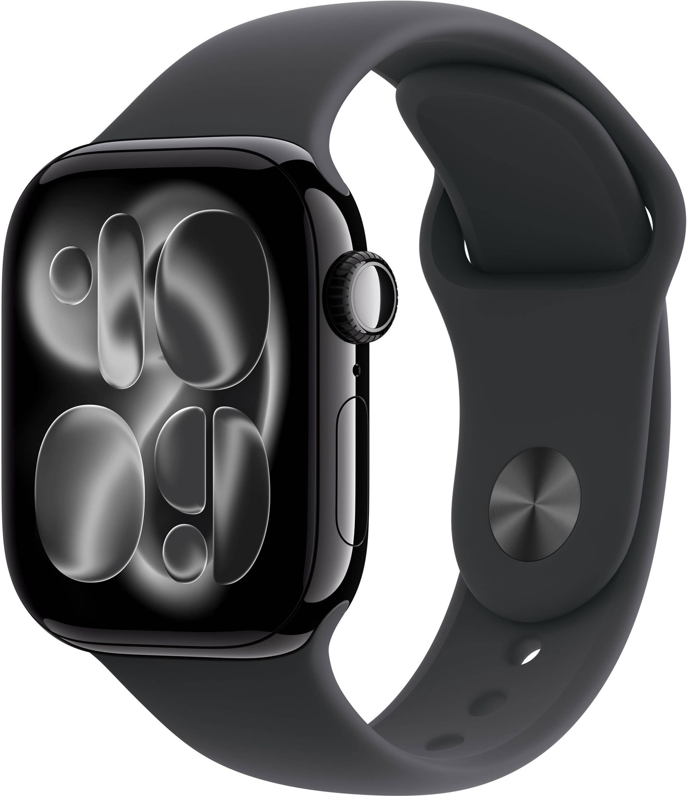 Apple Watch Gen 11 Series 11 42mm Jet Black Aluminum – Black Sport Band