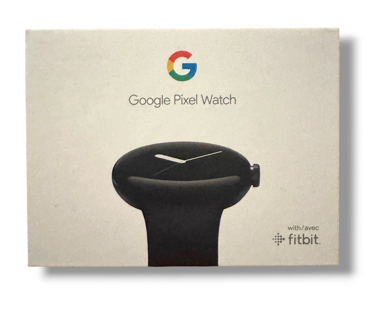 Google Pixel Watch 41mm Matte Black Obsidian Band GA03119-US New