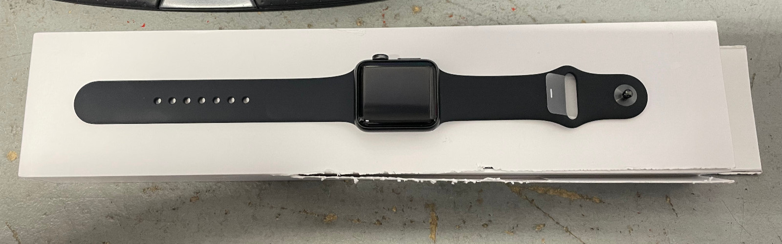 Series 3 Apple Watch 38mm Black Band