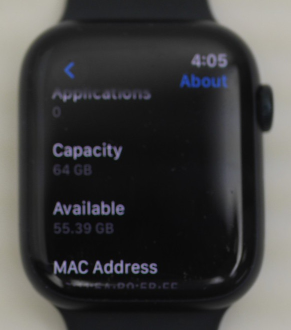Apple Watch Series 9 (GPS) 64GB 45mm w/Midnight Sport Band M/L (A21507-1 JOO)S1C