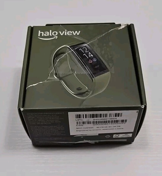 Amazon Halo View Fitness Tracker w Color Display Sage Green Small/Medium