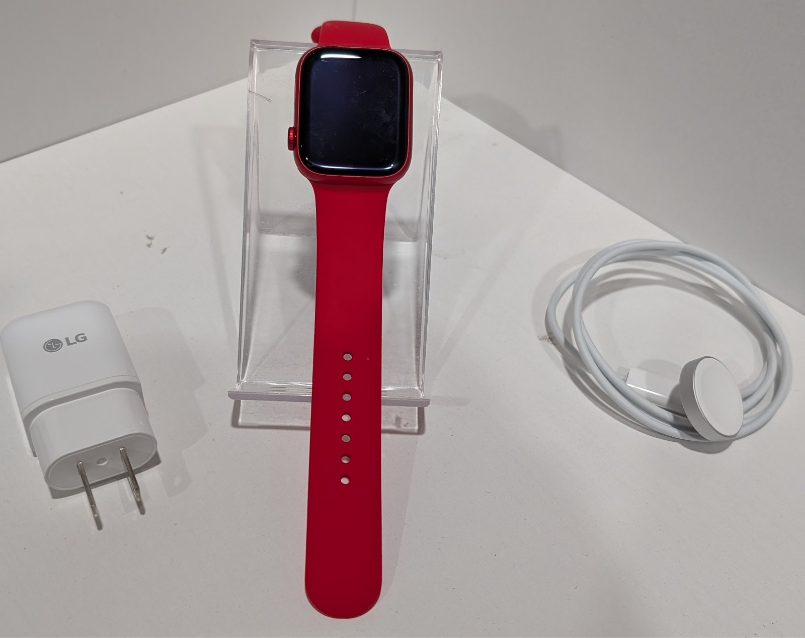Apple Watch Series 8 Product Red + Red Band 45mm GPS + Cellular Smart Watch