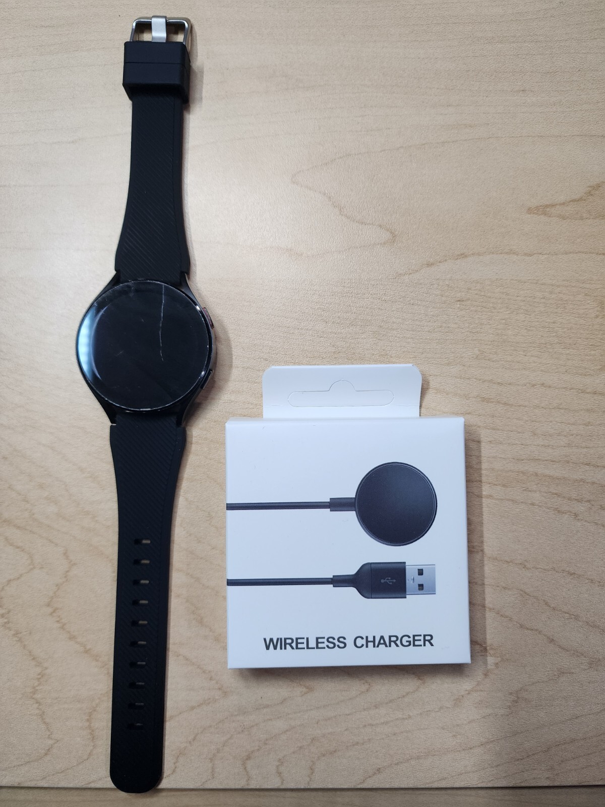 Samsung Galaxy Watch 4 SM-R870 44mm Black WiFi, Bluetooth, GPS See pictures