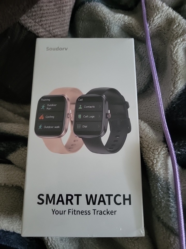 SOUDORV T70 Smartwatch with Phone Function, 1.91 Inch Fitness Watch, IP68/6