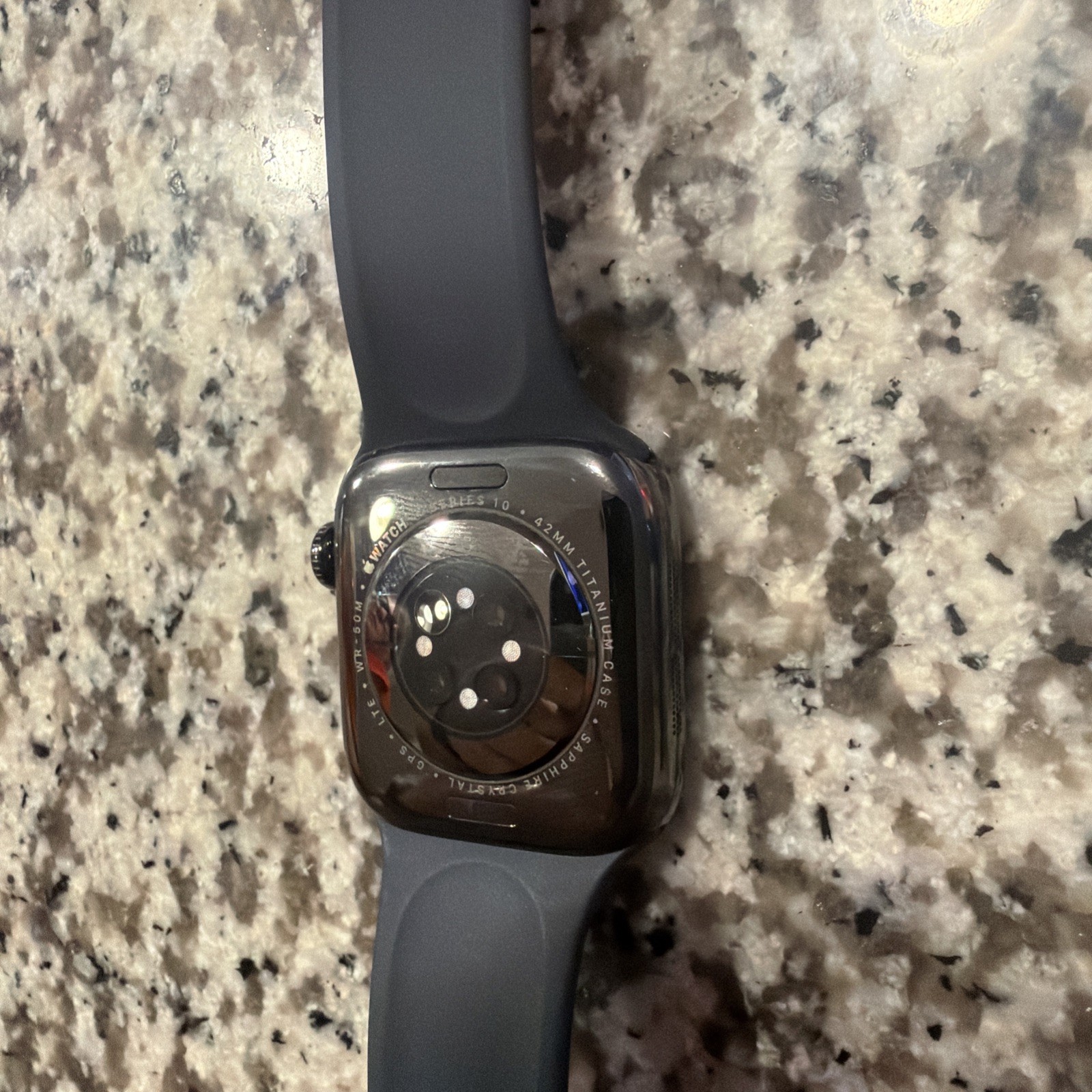 Apple Watch Series 10 Titanium 42mm GPS + Cellular Unlocked Works Great – READ