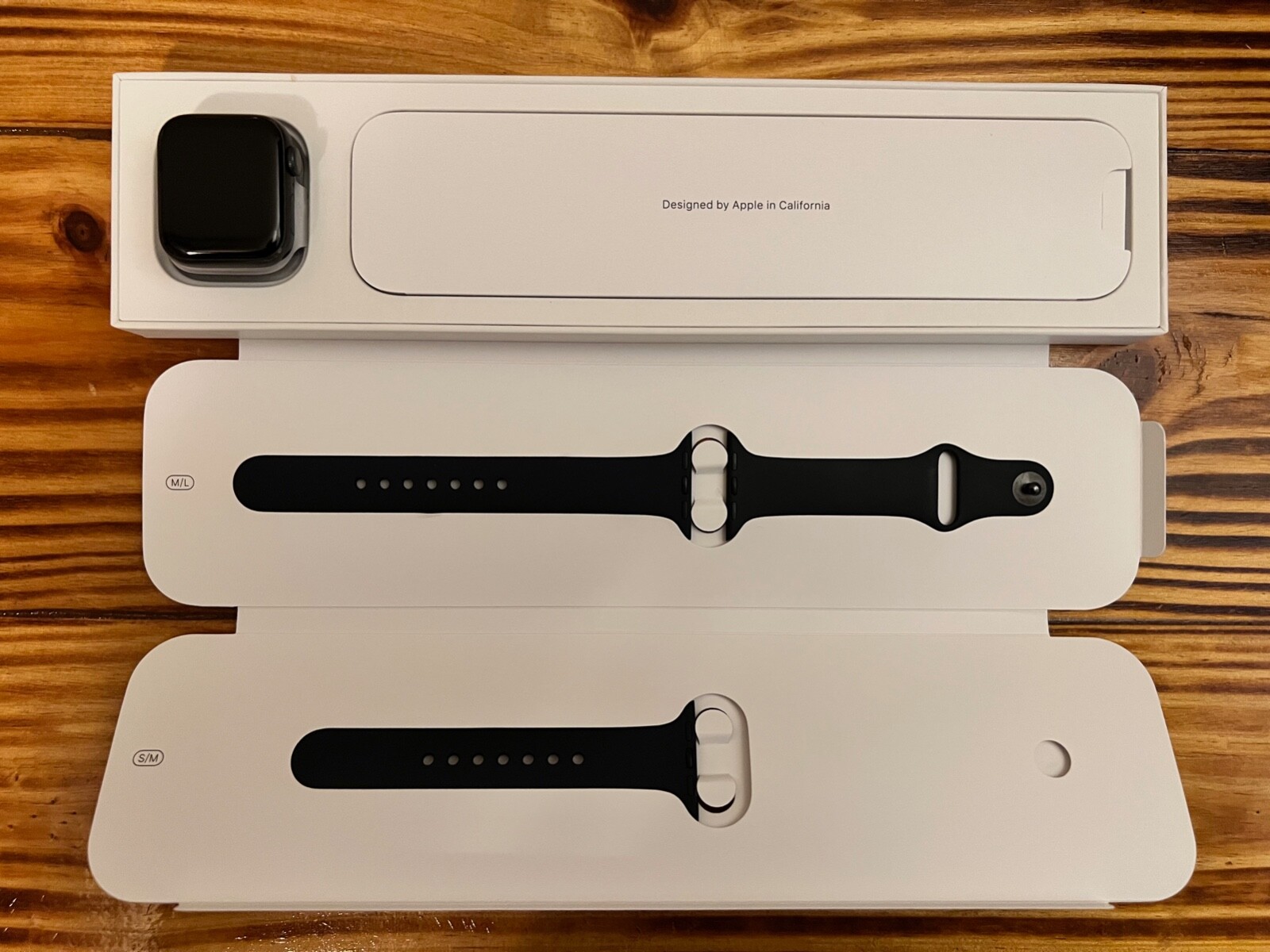 Apple Watch Series 6 (GPS) 40mm Space Gray with Black Sport Band