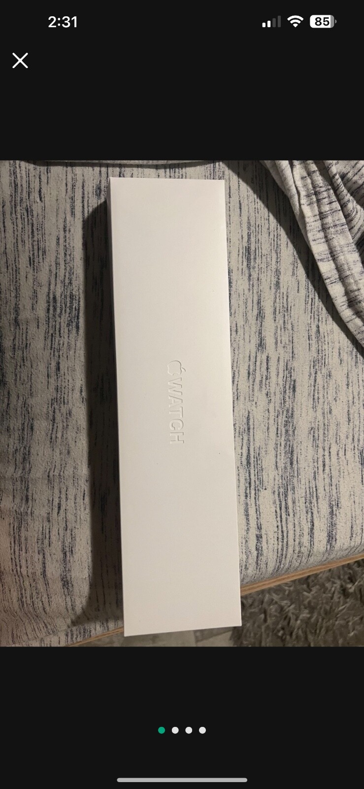 Apple Watch Series 7 41mm Aluminum Case with Sport Band – Starlight color