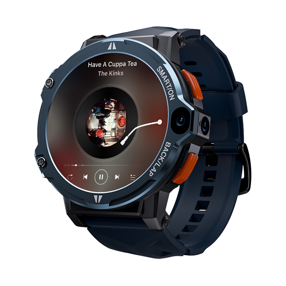 4G Wifi Smart Watch Phone Bluetooth Wristwatch Dual Camera Unlocked 4GB+64GB