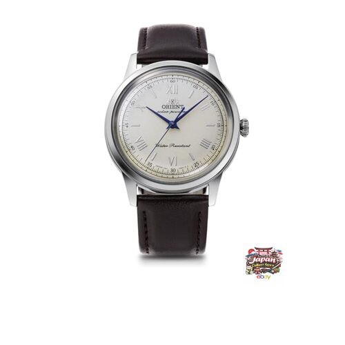 Orient Watch Bambino SOLAR Solar-Powered Wristwatch RN-WK0003G Men’s Ivory with