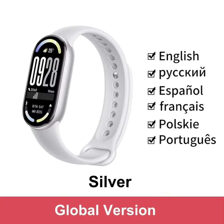 Global version of Xiaomi smart bracelet 10 1.72-inch AMOLED display watch 5ATM