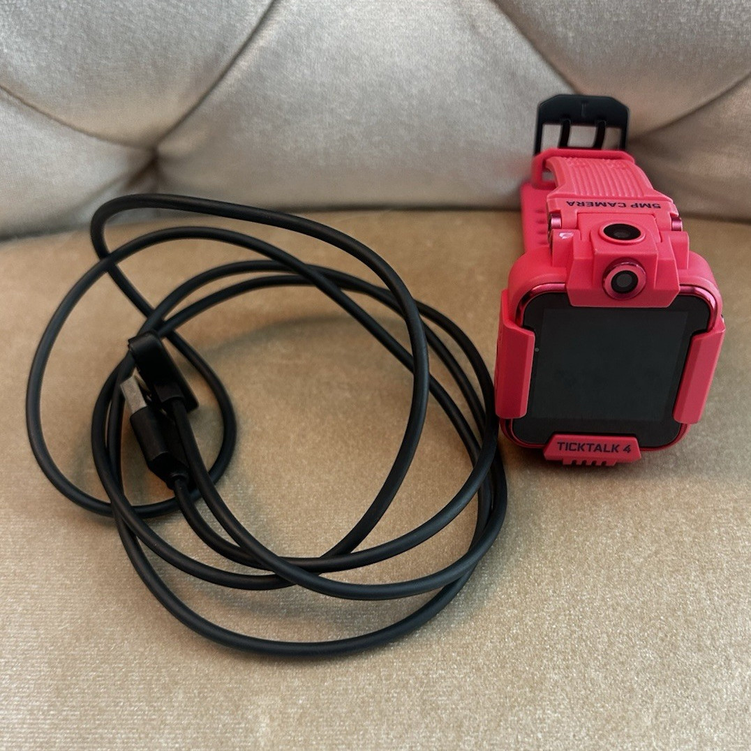 TickTalk 4 Pink Kids Smartwatch Camera Wi-Fi, no SIM