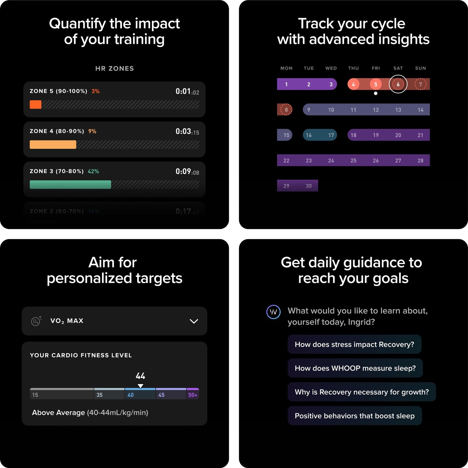One – 12 Month Membership – 24/7 Activity and Sleep Tracker, Personalized Coa…