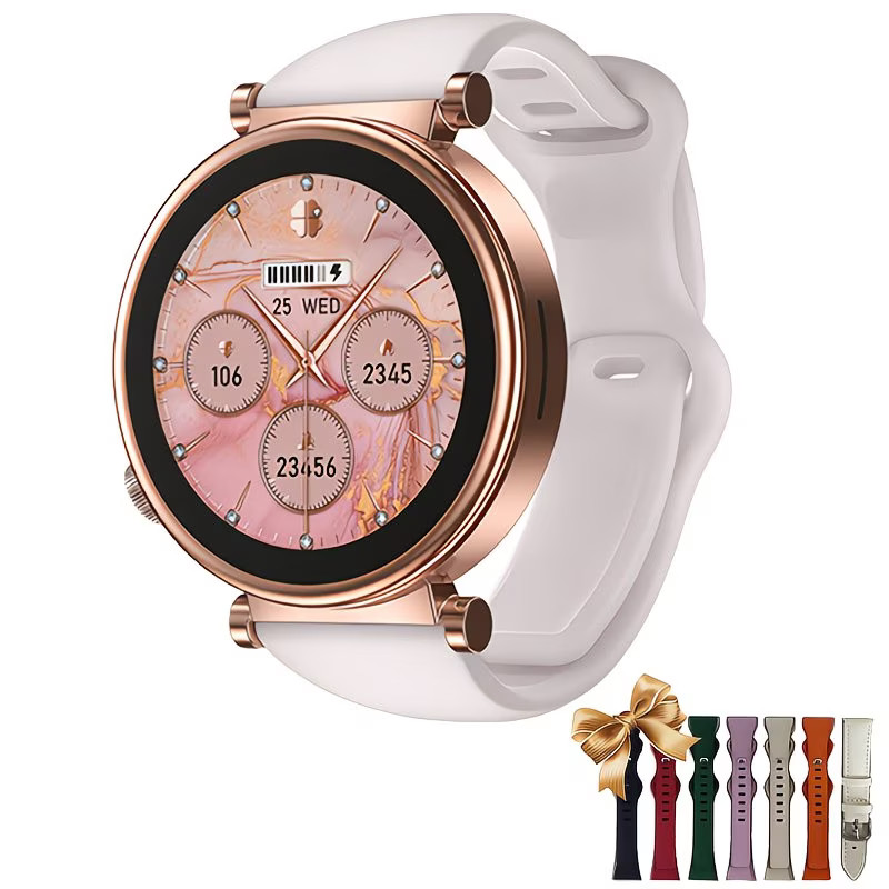 2026 W&O Women Smart Watch Fitness Bluetooth Call Watch for phone with 7 Bands