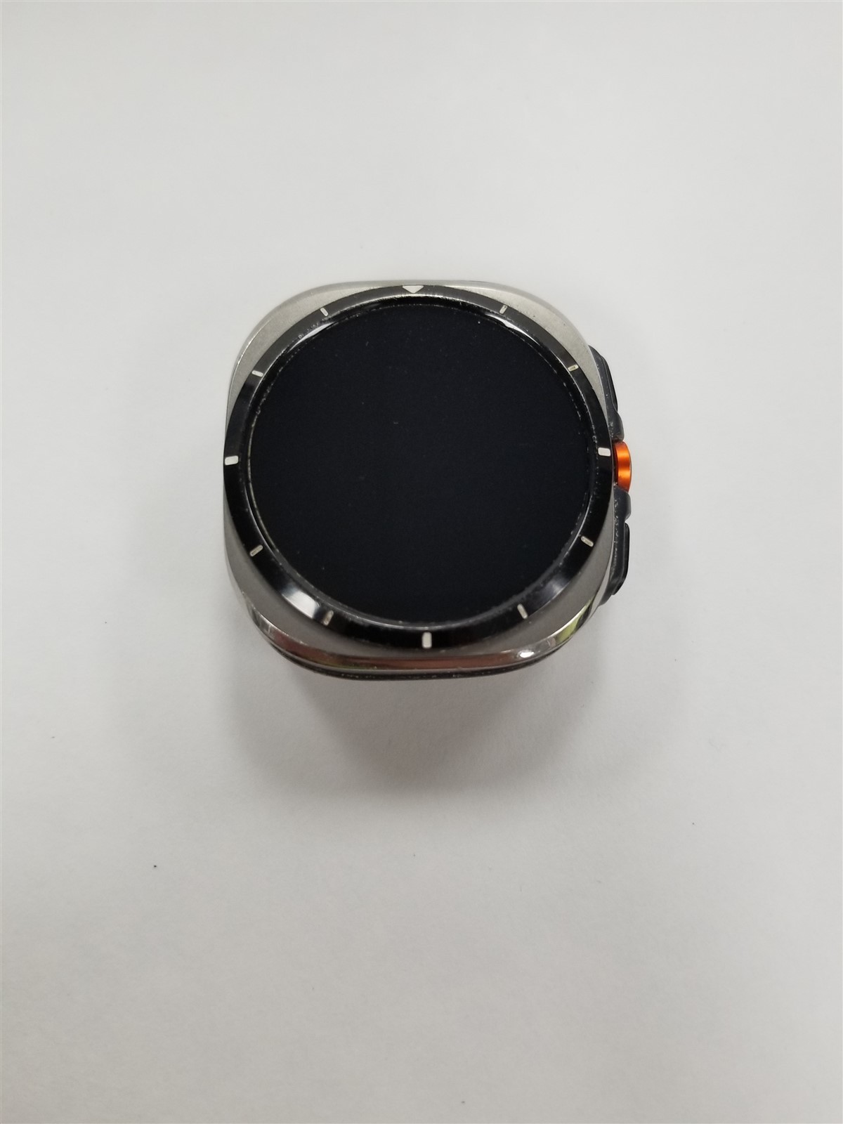 Samsung Galaxy Watch Ultra SM-L705U 47mm Silver/Orange Band Fully Working VF6465