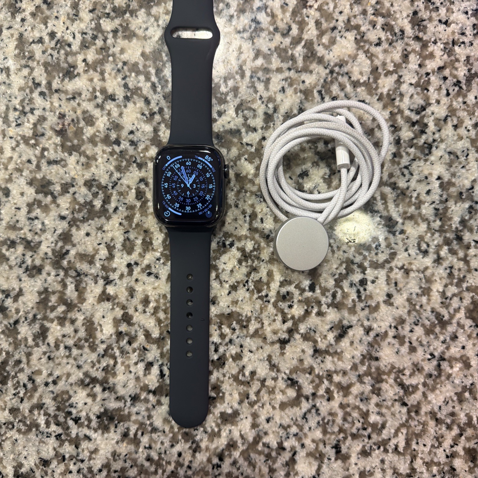 Apple Watch Series 10 Titanium 42mm GPS + Cellular Unlocked Works Great – READ