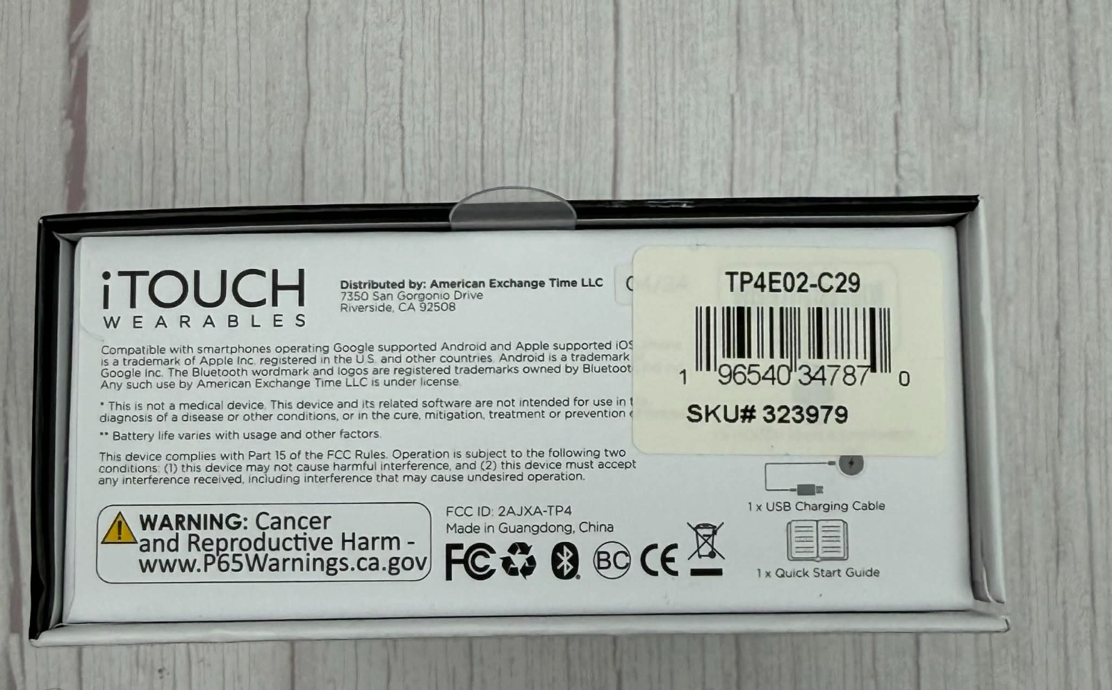 iTouch Sport 4 Unisex Adult Multi-Function Rose Goldtone Smart Watch TP4E02-C29