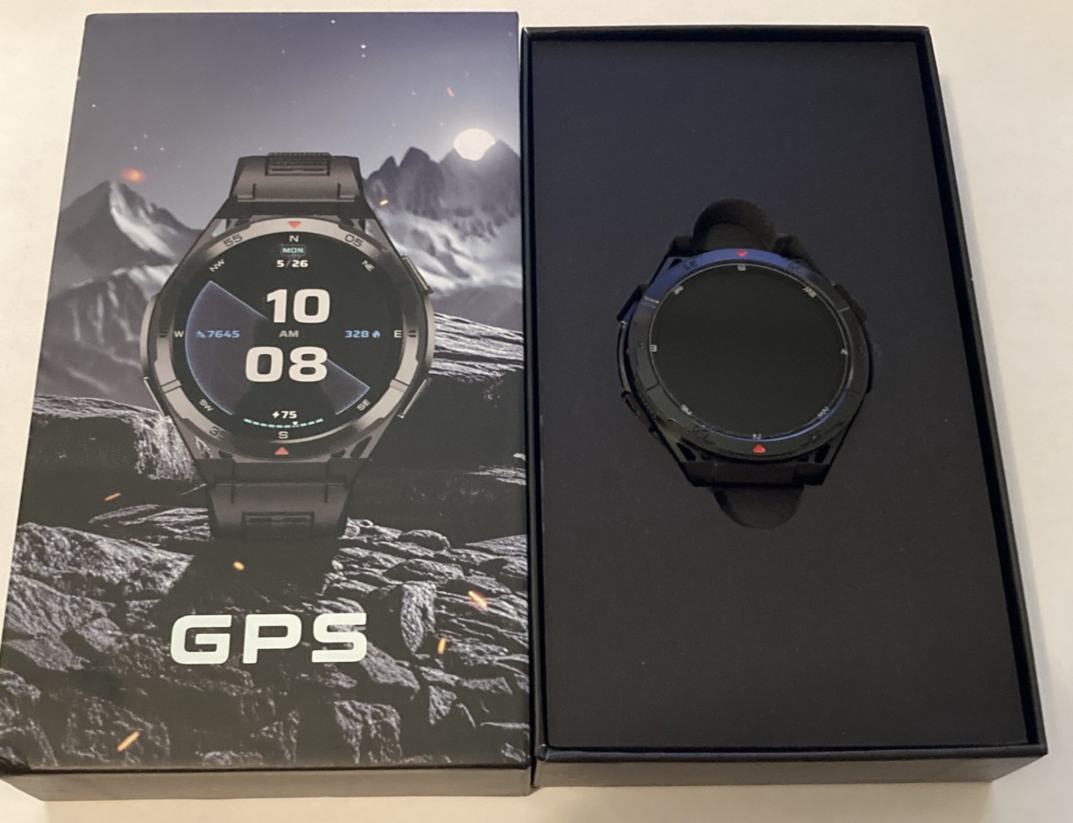 New GPS Smart Watch Fitness Tracker Heart Rate Monitor Sports Waterproof