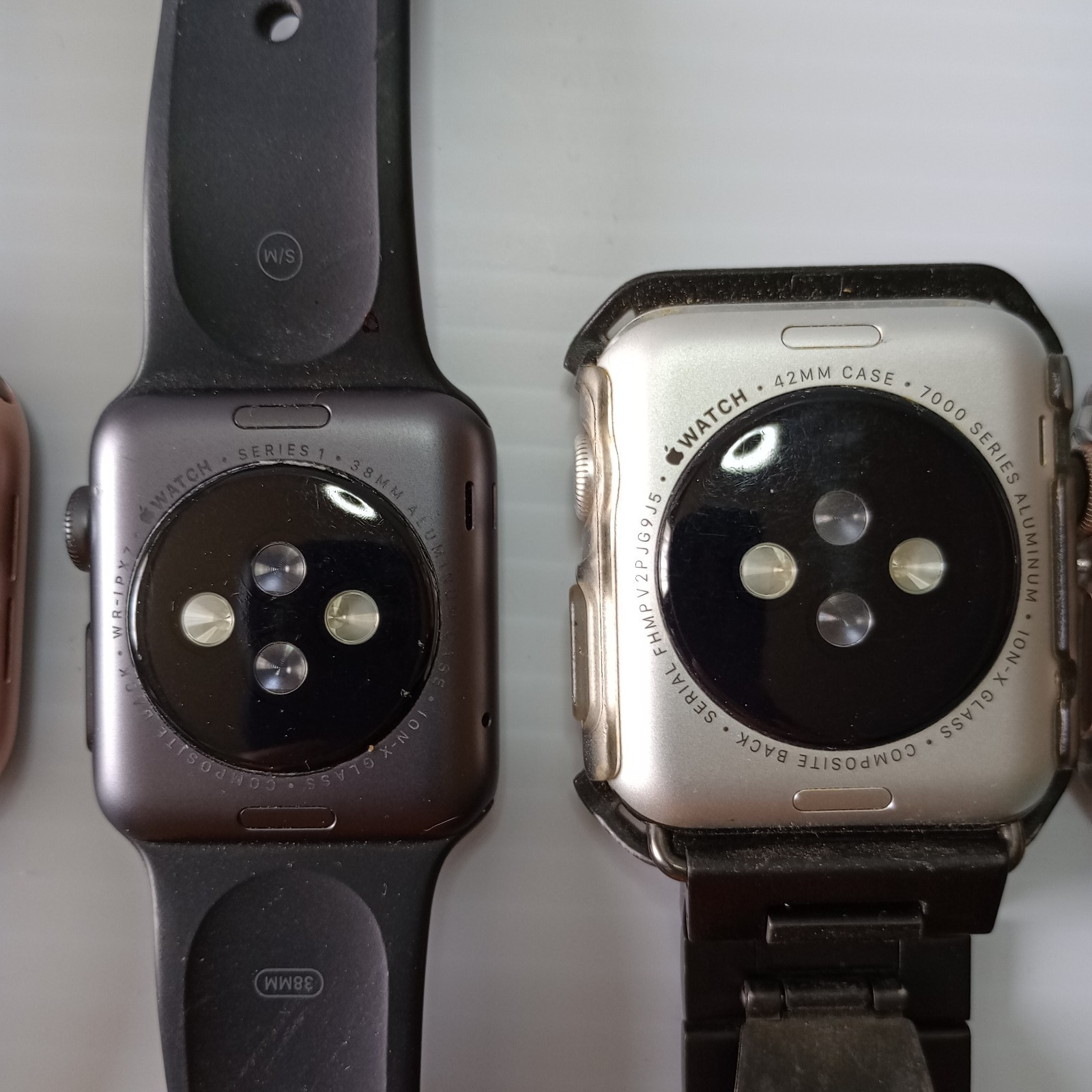 Lot of 5 Apple Watches – AS IS for Parts *READ* Series 7000, 1, 3, 4 & Series 6