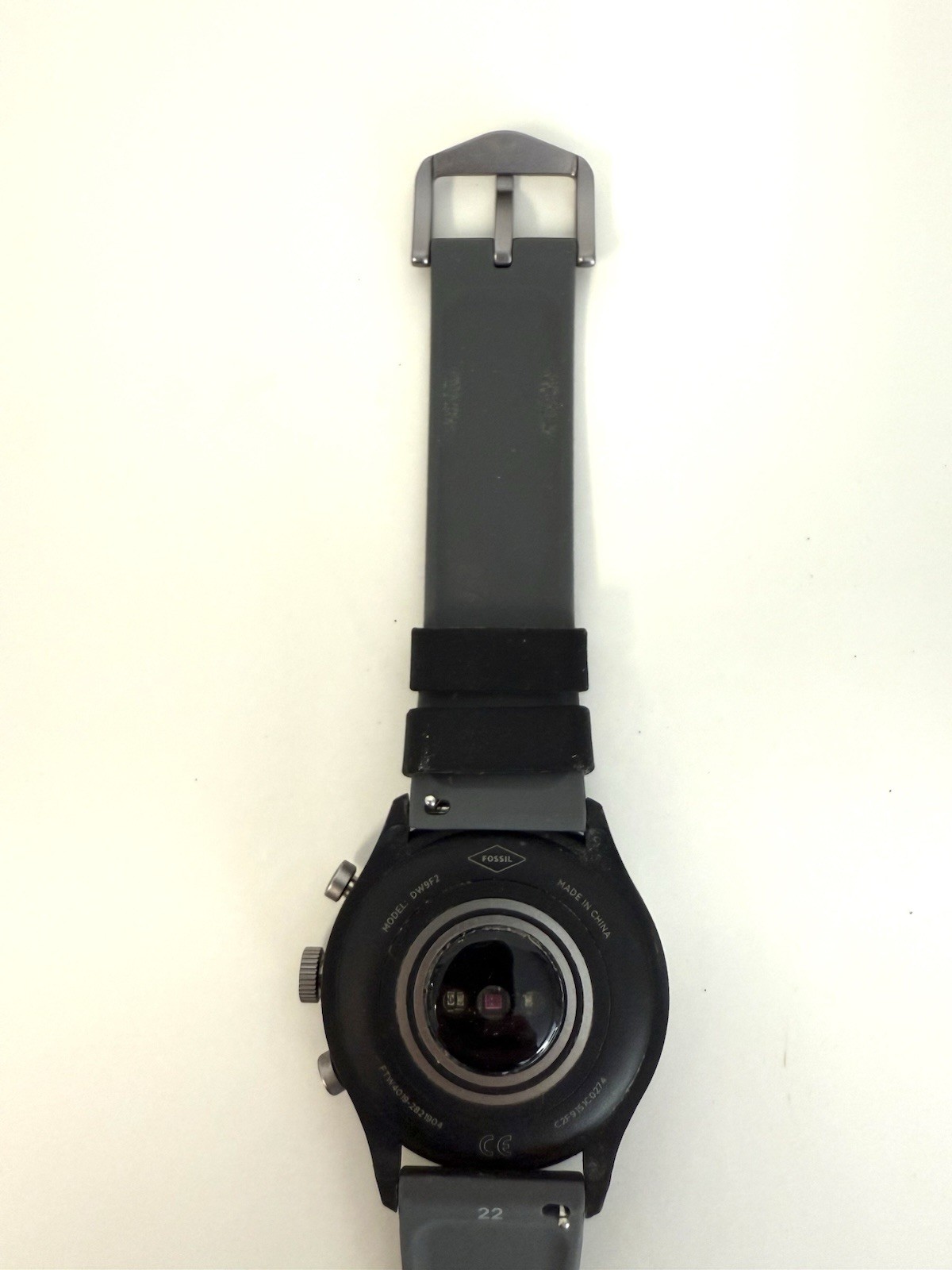 Fossil Sport Black Silicone Fitness Smartwatch FTW4019 – DW9F2