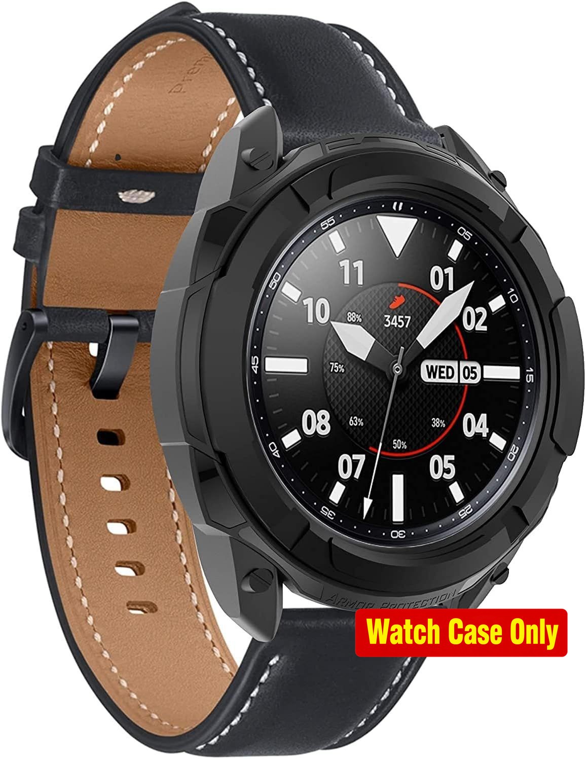 Case Only For Samsung Galaxy Watch 3 41mm 45mm TPU Full Edge Protection