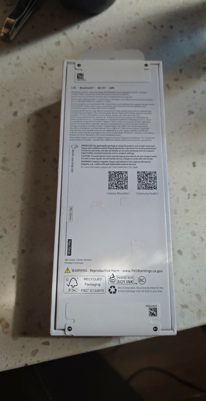 Samsung Galaxy Watch8 SM-L335U LTE 40mm Gray Aluminum Bluetooth GPS Wi-Fi