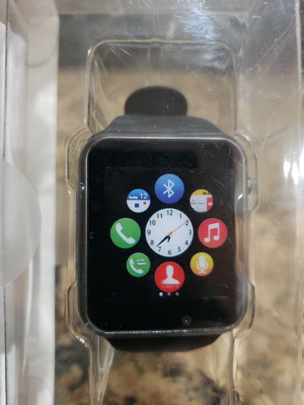TEEN TECH Smart Watch built In 0.3MP Camera (WHITE BELT)