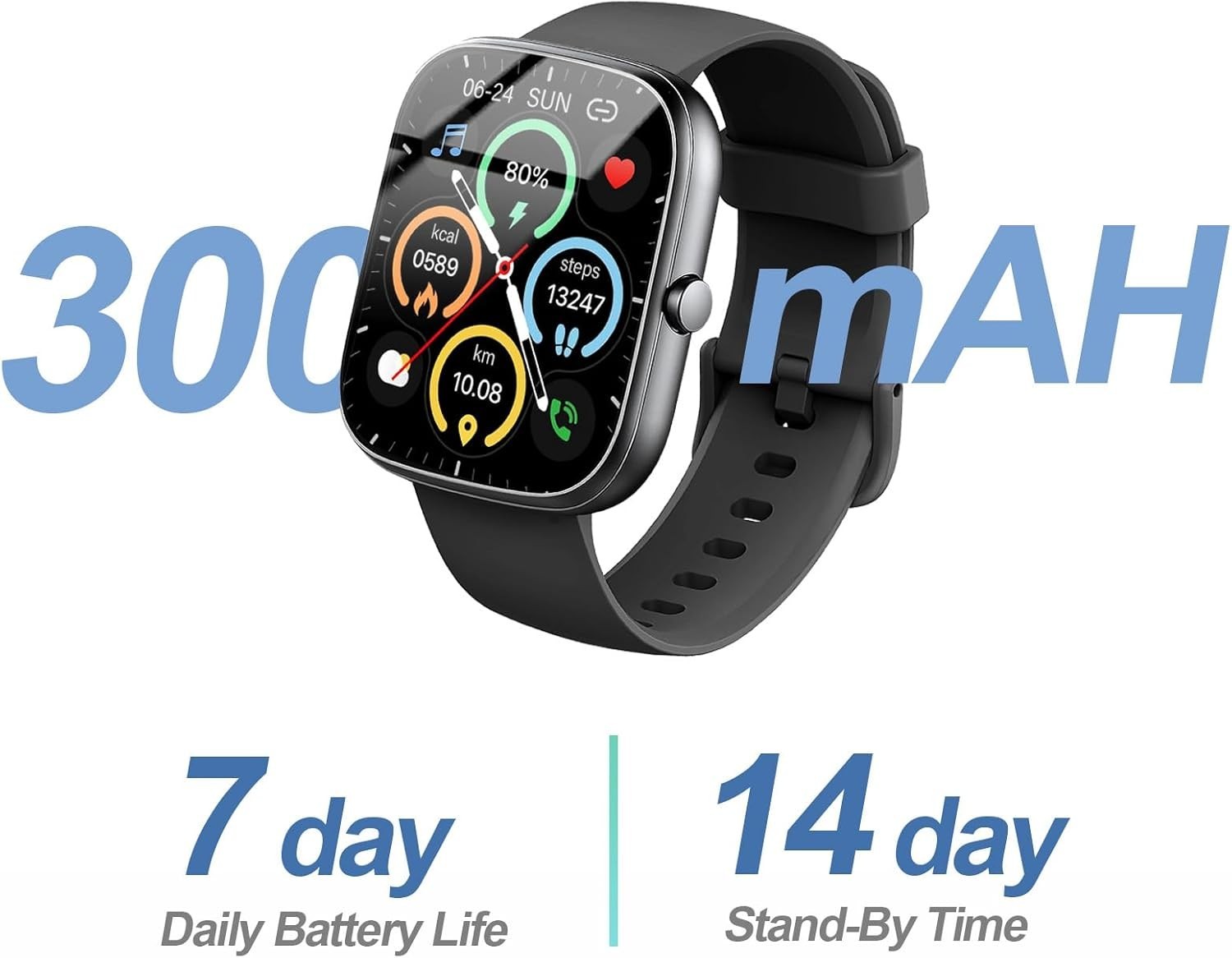 Men Women Smart Watch Bluetooth SmartWatch For Apple iPhone iOS and Android…