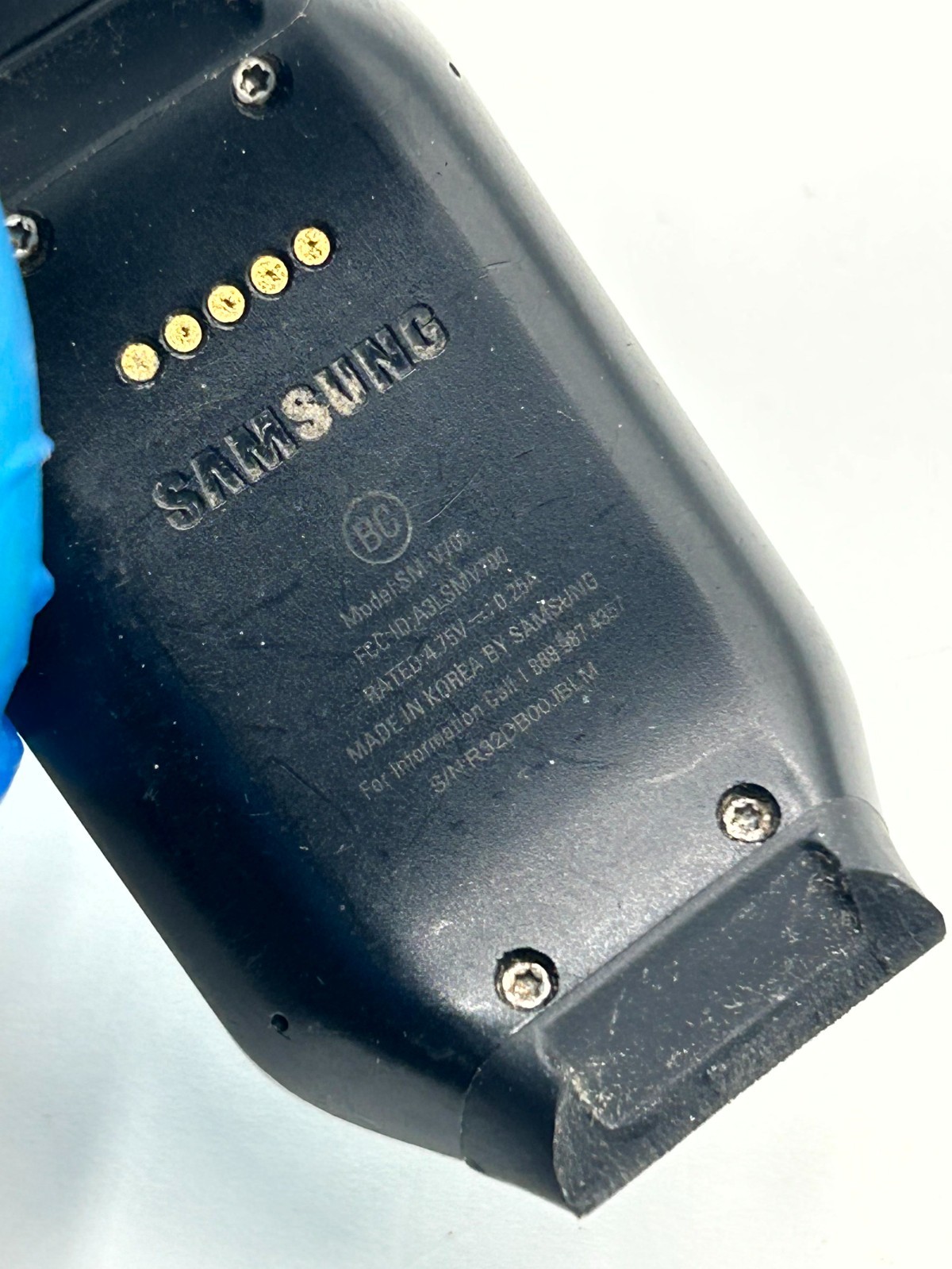 Samsung Galaxy Gear SM-V700 Smart Watch Black Strap Touch Screen – For Parts