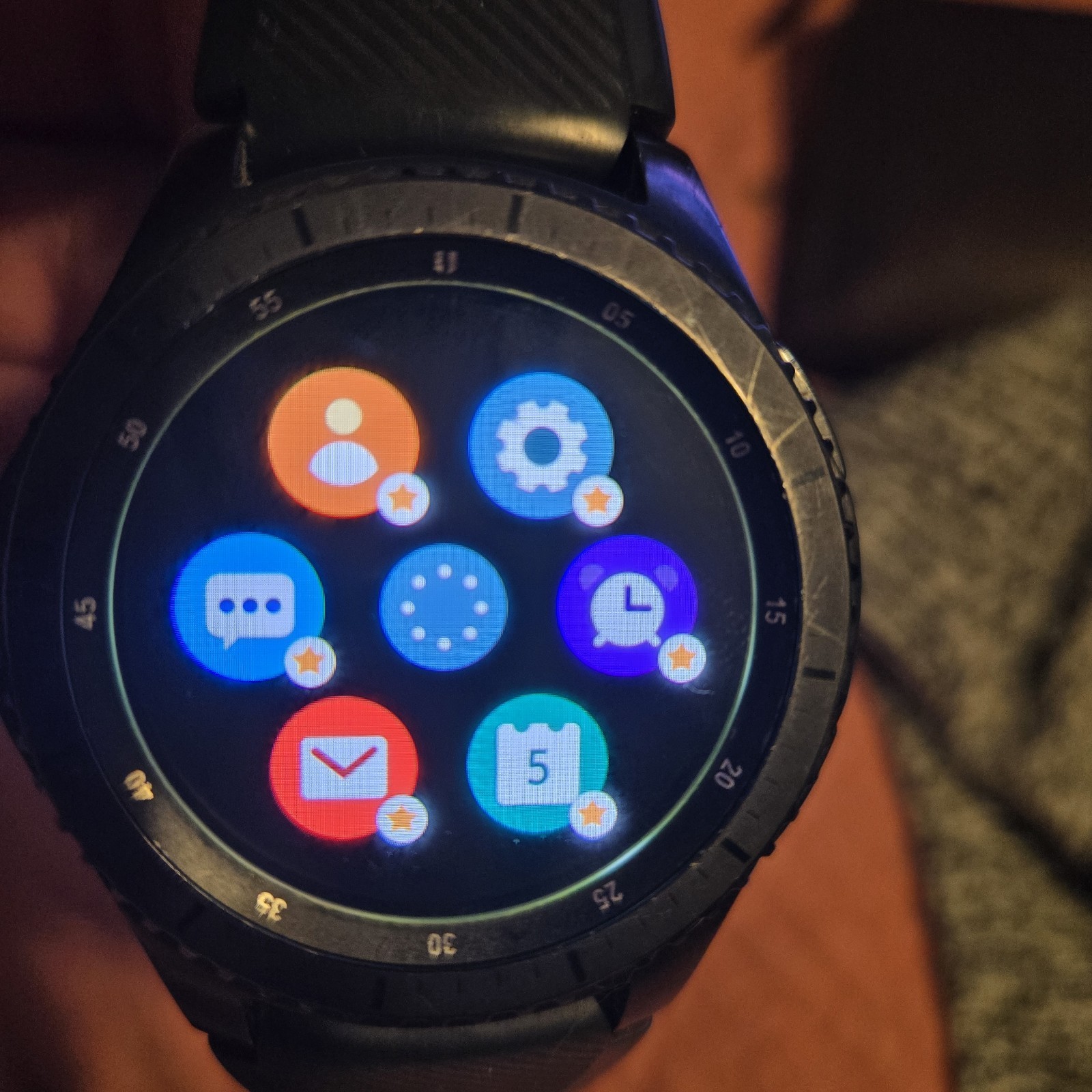 Samsung Galaxy Gear S3 Frontier SM-R760 WiFi Smartwatch Space Gray / Black