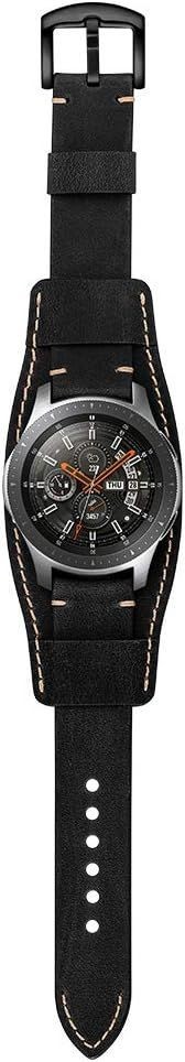 Only Strap For Samsung Galaxy Watch Ultra 22mm Leather, Fossil Q, Garmin 255