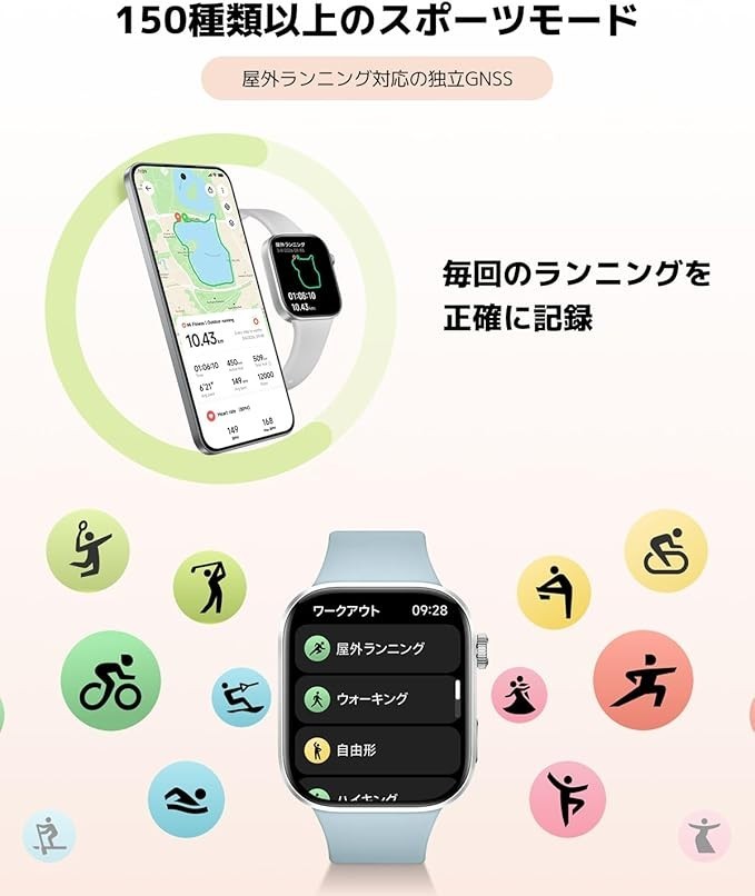 Xiaomi Redmi Watch 6 Smartwatch 2.07″OLED display Silver Gray M2523W1 JP