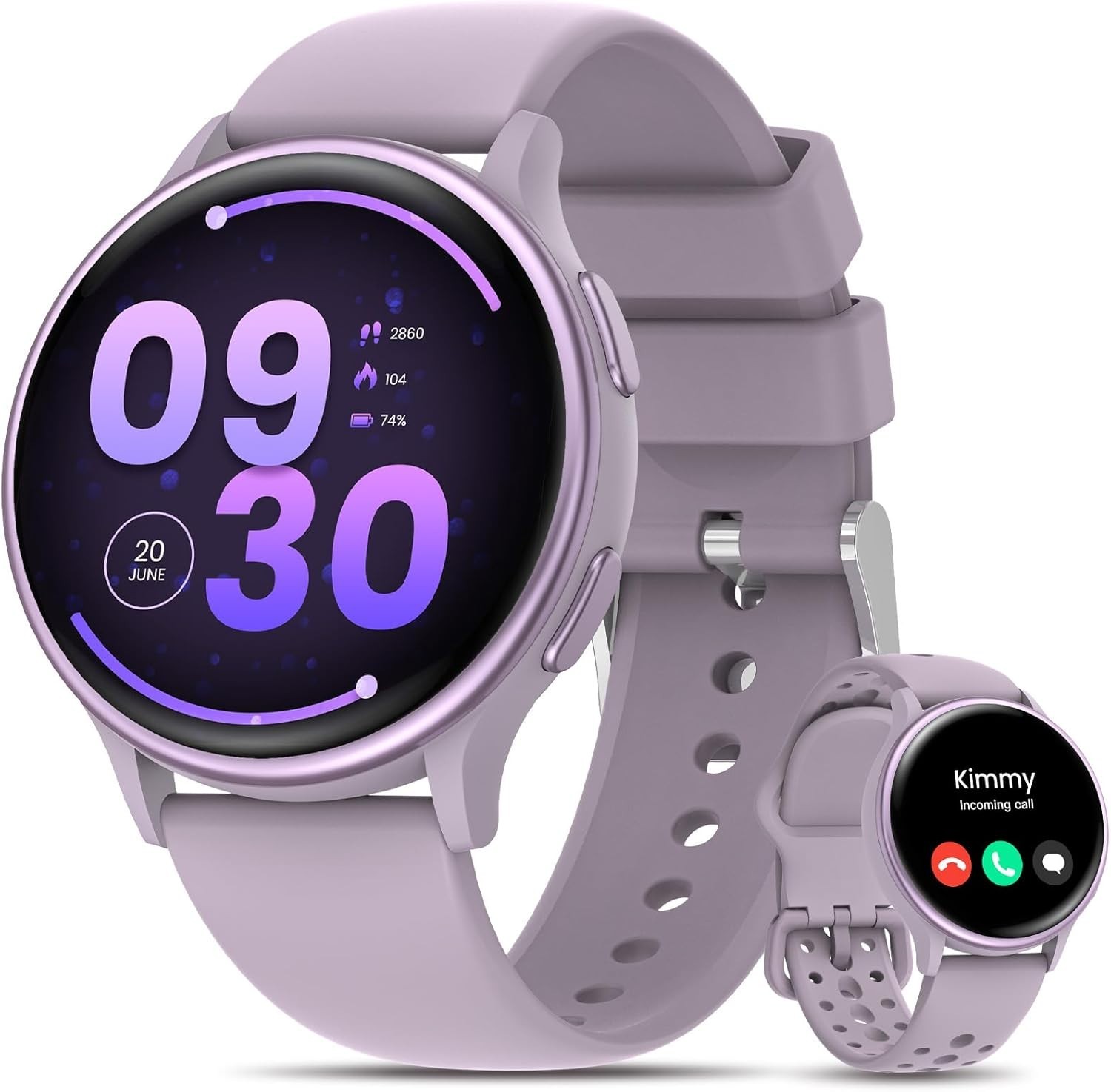 Women Smart Watch Gift Fitness Tracker Heart Rate Sleep Monitor 1.27” AMOLED