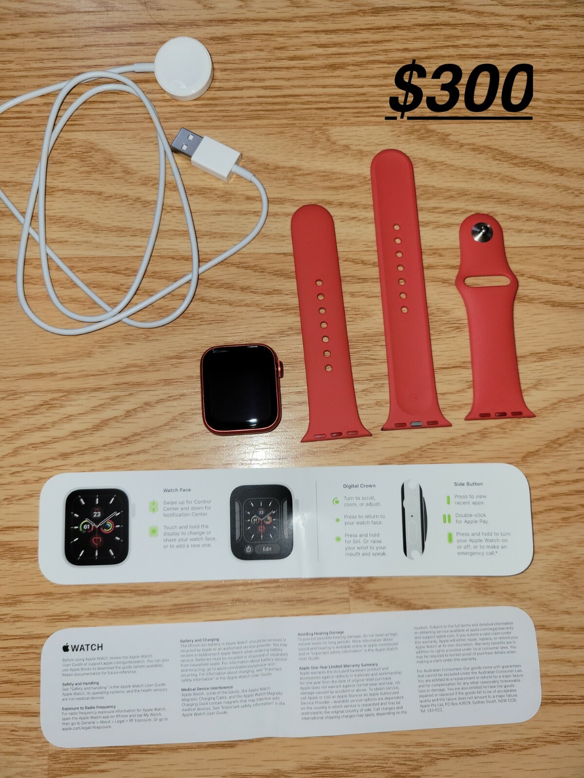 Apple Watch Series 6 BRAND NEW – NEVER USED !!! ALL PARTS