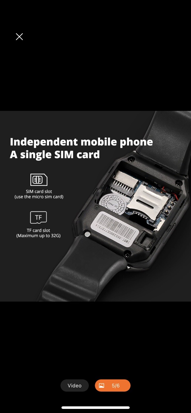 smart watch Android iPhone Compatible Bluetooth Calling