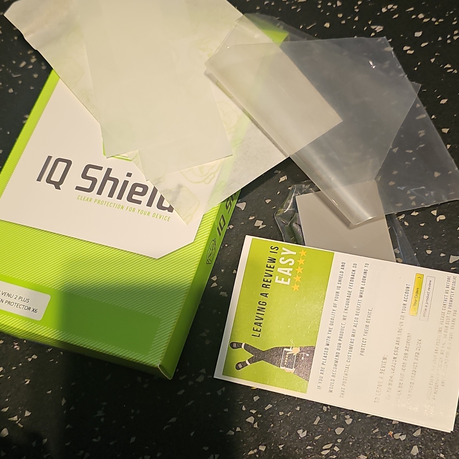 Garmin Venu 2 Plus Comes With 4 Additional IQ Shield Sreen Protectors!