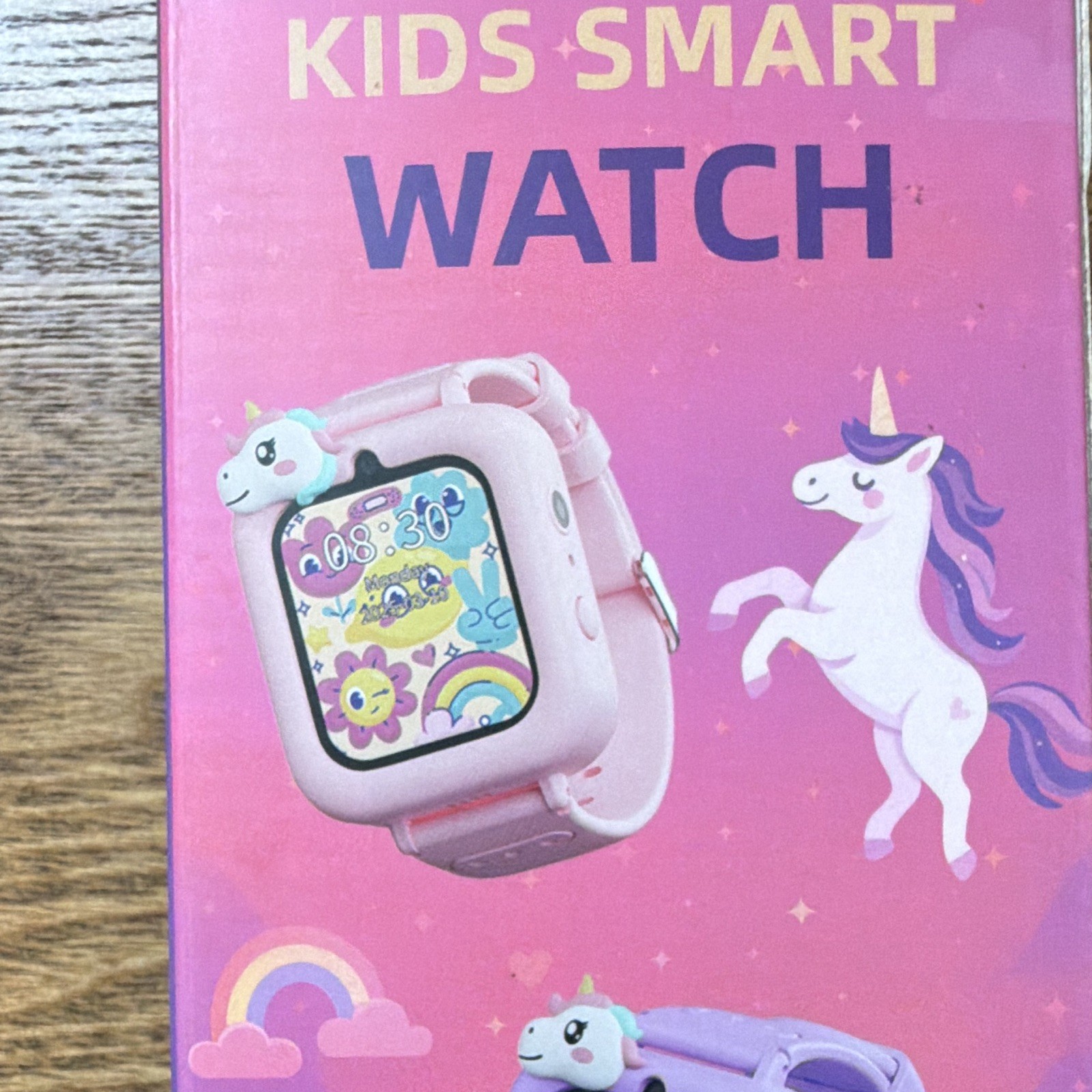 Kids Smart Watch KSW01 Blue Silicone Band 1.83in Touchscreen Unlocked