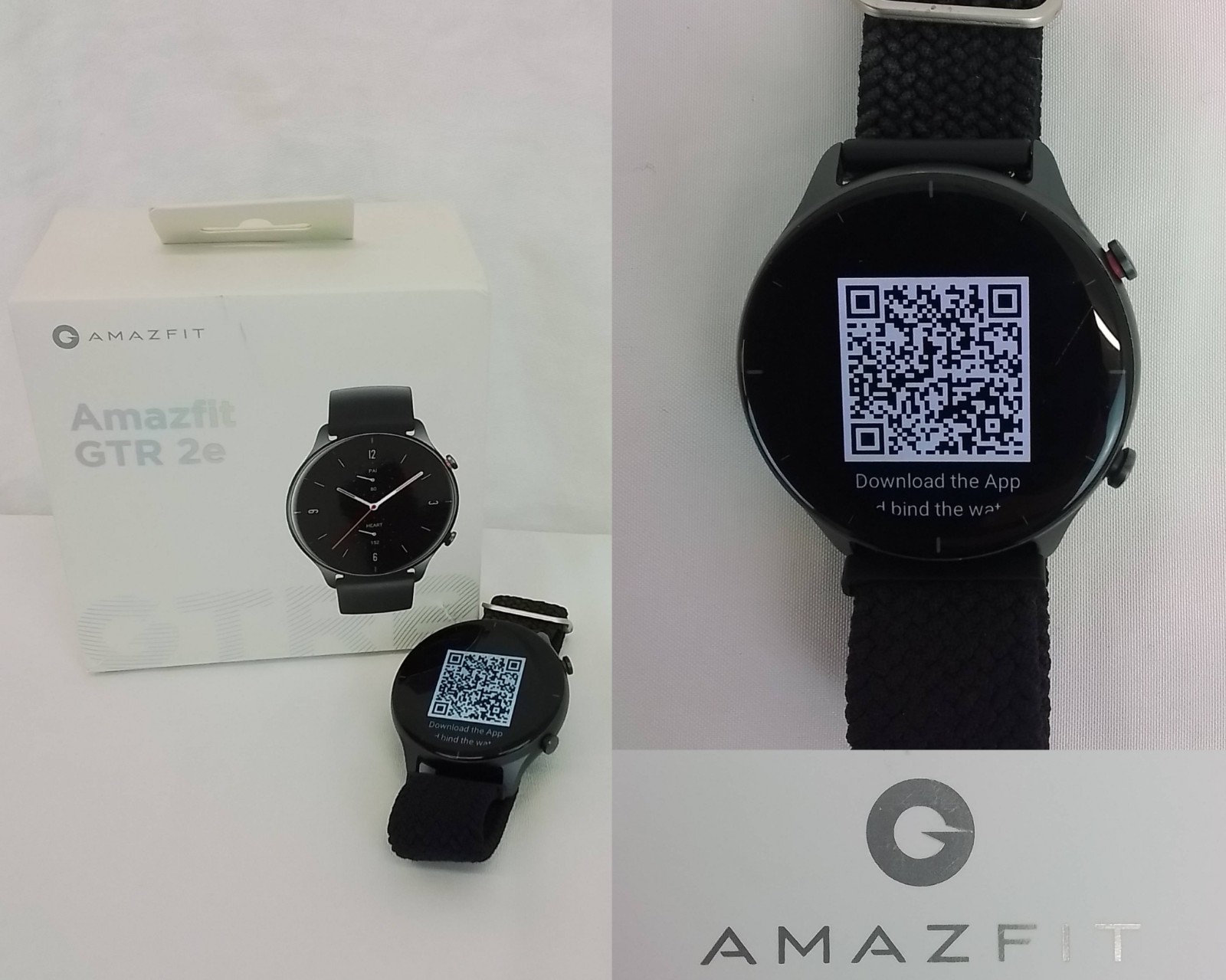 Amazfit GTR 2e Smart Watch Fitness Tracker Black Alexa Built-In #J3316